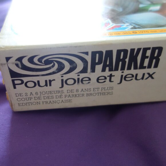 Vintage Ancien Parker Brothers 1975 Coup De Des Board Game Jeux de société - Picture 4 of 16